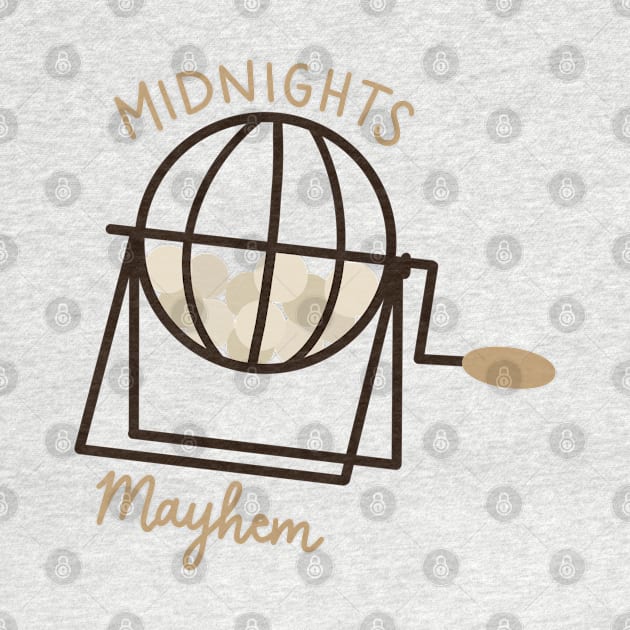 Midnights Mayhem Bingo Cage by Sofia Kaitlyn Company